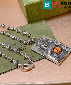Vòng cổ Gucci mặt hình học