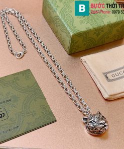 Vòng cổ Gucci mặt đầu hổ