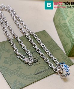 Vòng cổ Gucci mặt tròn chữ GG