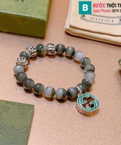Vòng tay Gucci chuỗi hạt chữ GG