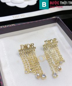 Bông tai Dior ngọc trai CD cao cấp