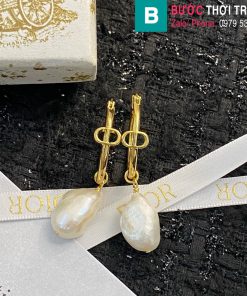 Bông tai Dior ngọc trai CD cao cấp