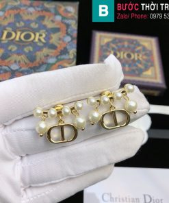 Bông tai Dior ngọc trai CD cao cấp
