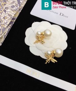 Bông tai Dior ngọc trai CD cao cấp