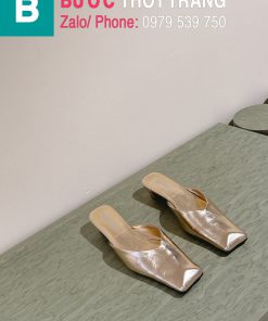 dép cao gót miumiu