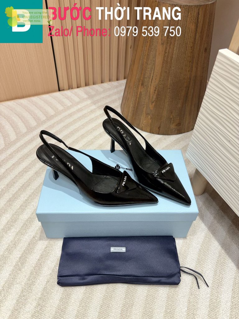 giày cao gót prada
