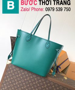 Túi xách Neverfull Bandoulière da epi màu xanh size 31cm - M12195 (1)