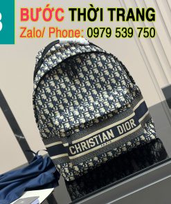 Ba lô vải dior size 41x32 cm ngăn rộng thích hợp đi học, đi làm, đi chơi