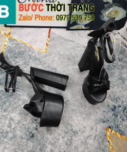 Dép xăng đan cao gót ysl 15 cm nhiều màu sang trọng