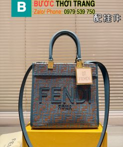 Túi xách FENDI size 23x22 cm chất liệu vải mềm mại màu sắc bắt mắt