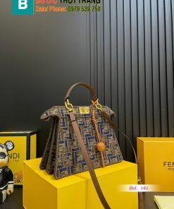 Túi xách FENDI Peekaboo gam màu trung tính size 27x21 cm