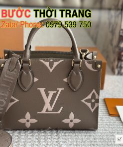 Túi xách Lv onthego 4 màu trung tính size 25x20 cm