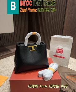 Túi xách Tods nhiều màu da bò bền đẹp size 26 cm