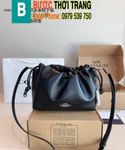 Túi xách coach faye màu đen da mềm mịn size 24 cm