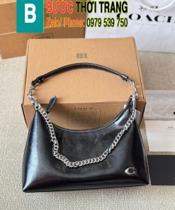 Túi xách Coach juliet hobo màu đen da mềm cá tính size 28 cm