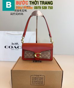 Túi xách coach tabby màu nâu nhỏ xinh size 20 cm