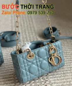 Túi xách dior d-joy size 17 và 20 cm, màu nude và xanh cổ vịt sáng rất đẹp