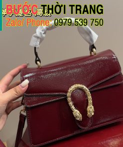 Túi xách gucci dionysus màu đỏ đô và đen cực đẹp size 24 cm full hộp
