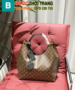 Túi xách Lv tote màu nâu monogram size 34 cm rất đẹp