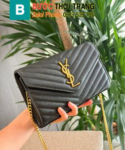 Túi xách Ysl woc size 19 cm, túi da hạt bền bỉ có nhiều màu lựa chọn