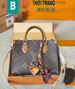Túi xách lv onthego màu nâu da bò size 25 cm (Copy)