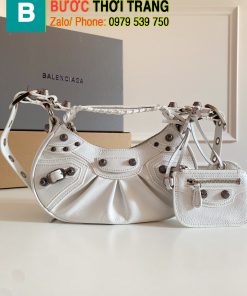 Túi xách nữ Balenciaga Le Cagole siêu cấp màu trắng size 26cm