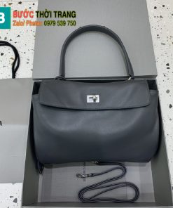Túi xách Balenciaga Rodeo siêu cấp màu lông chuột size 29cm