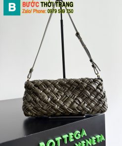 Túi bottega Veneta Kalimero xanh rêu size 28.5cm, mẫu túi khoác vai sang trọng