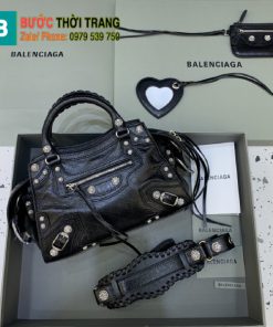 Túi xách Balenciaga Neo cagole siêu cấp màu đen size 26cm
