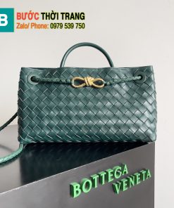 Túi xách Bottega Veneta Andiamo siêu cấp màu xanh size 29cm - 754990