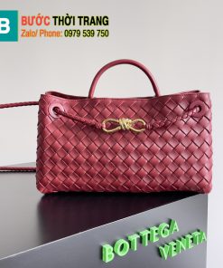 Túi xách Bottega Veneta Andiamo siêu cấp màu đỏ size 29cm - 754990