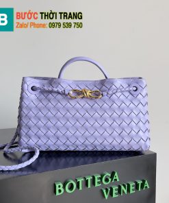 Túi xách Bottega Veneta Andiamo siêu cấp màu tím nhạt size 29cm - 754990