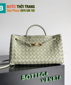 Túi xách Bottega Veneta Andiamo siêu cấp màu xanh nõn chuối size 29cm - 754990