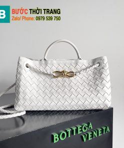 Túi xách Bottega Veneta Andiamo siêu cấp màu trắng size 29cm - 754990
