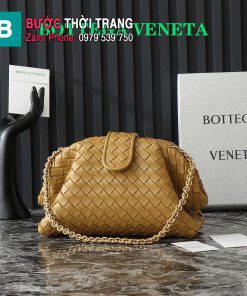Túi bottega Veneta siêu cấp màu vàng nâu dễ phối đồ size 31.5cm - 785807