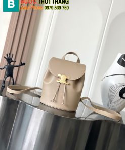 Ba lô Celine Bonnie chất liệu da bò bản siêu cấp màu nâu size 18x25 cm