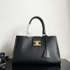 Túi Celine Appoline Triomphe cỡ lớn màu đen size 37.5cm