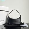 Túi kẹp nách Celine Mini Romy size 19cm hàng siêu cấp màu đen nhỏ xinh