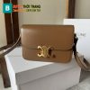 Túi Celine Teen triomphe màu nâu bò hàng siêu cấp chất da bò đẹp size 18cm