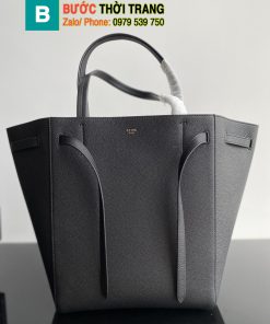 Túi xách Celine logo cabags phantom màu đen sang trọng size 27 cm