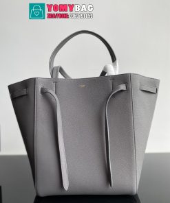 Túi xách Celine logo cabags phantom màu ghi sang trọng size 27 cm