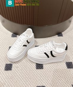 Giày thể thao CELINE màu trắng đế cao năng động