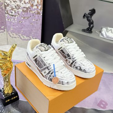 Giày Thể Thao LV Trainer hàng siêu cấp dành cho cả nam và nữ
