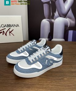 Giày thể thao Dolce&gabbana màu trắng xanh bản siêu cấp