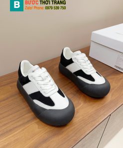 Giày thể thao GOODBAI màu đen trắng kiểu dáng năng động