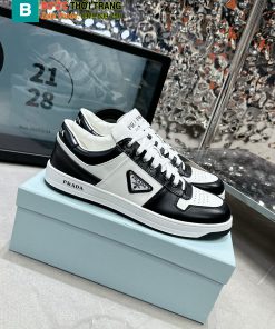 Giày thể thao Prada màu trắng đen phong cách