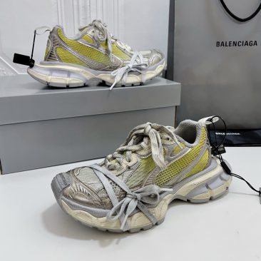 Giày Balenciaga 3x siêu cấp màu vàng nhẹ họa tiết đẹp