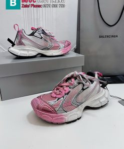 Giày Balenciaga 3x siêu cấp màu hồng họa tiết đẹp