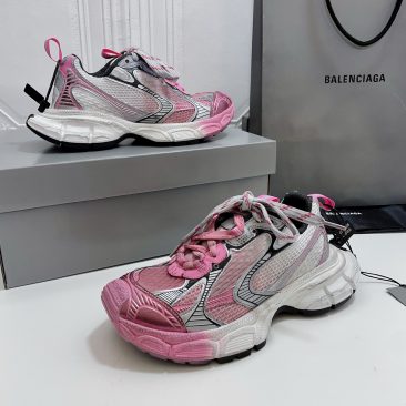 Giày Balenciaga 3x siêu cấp màu hồng họa tiết đẹp