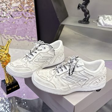 Giày Balenciaga hamp tons siêu cấp da đẹp màu trắng